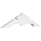 Ekena Millwork Vanguard Architectural Grade PVC Gable Bracket, 72"W x 18"H x 4"D x 6"F, 6/12 Pitch GBP072X18X0406VAN00 - alternate 1